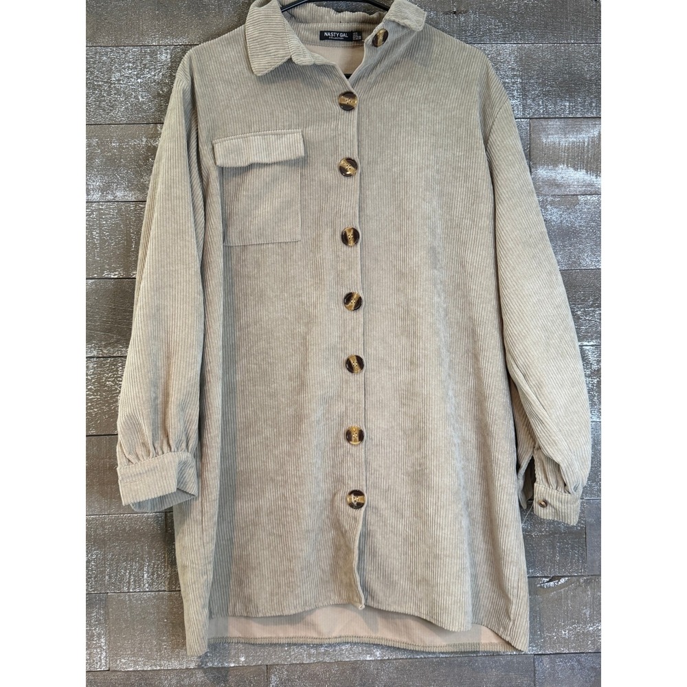 Nasty Gal Women's Collection Corduroy Shacket‎ 4